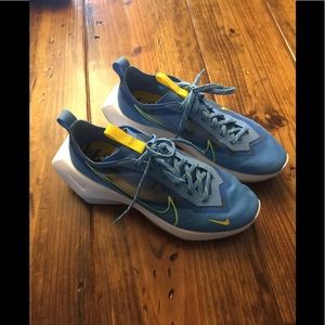 Bright blue Nike’s